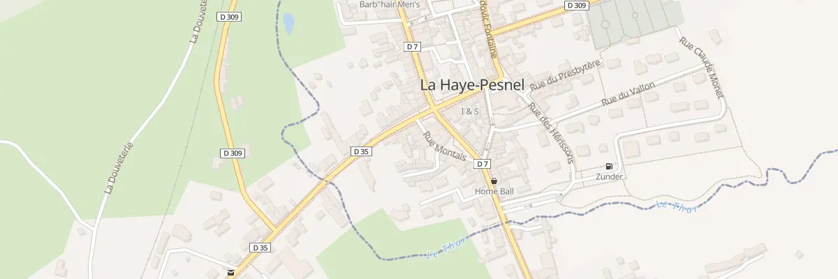 Plan du 21 Rue Montais à La Haye-Pesnel