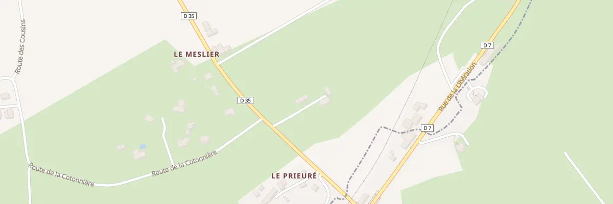 Plan du 5041 Le Prieure à Hocquigny