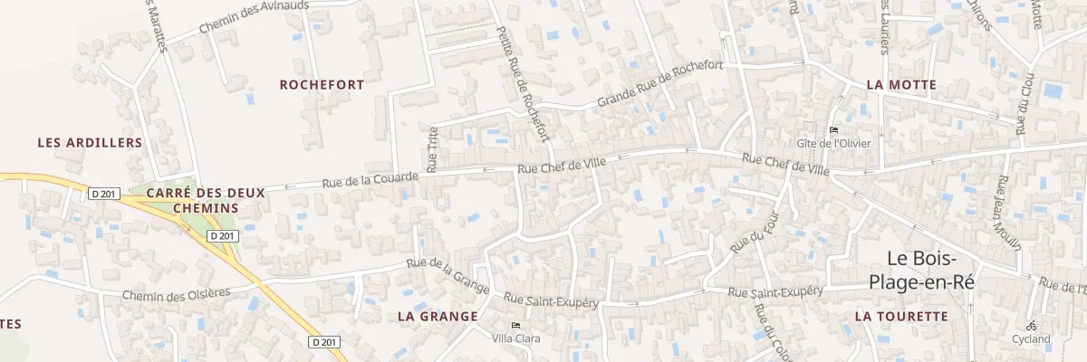 Plan du 267 Rue Chef de Ville au Bois-Plage-en-Ré