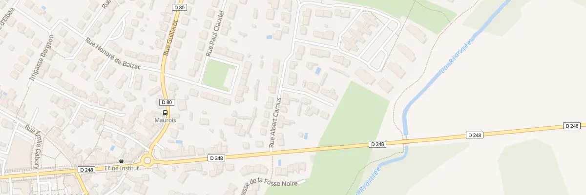 Plan du 20 Rue albert camus à La Roche-sur-Yon