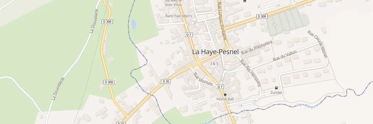Plan du 4A Rue du Thar à La Haye-Pesnel