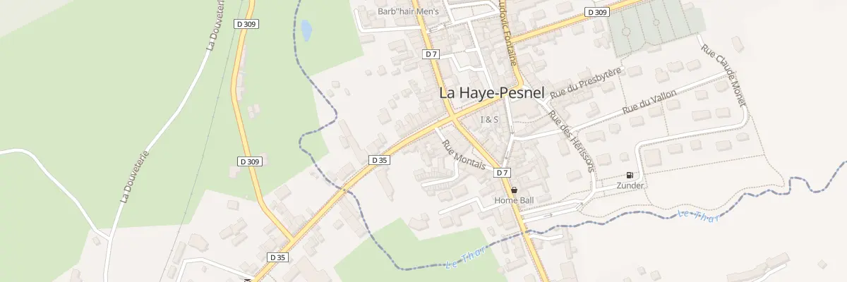 Plan du 1B Rue du Thar à La Haye-Pesnel