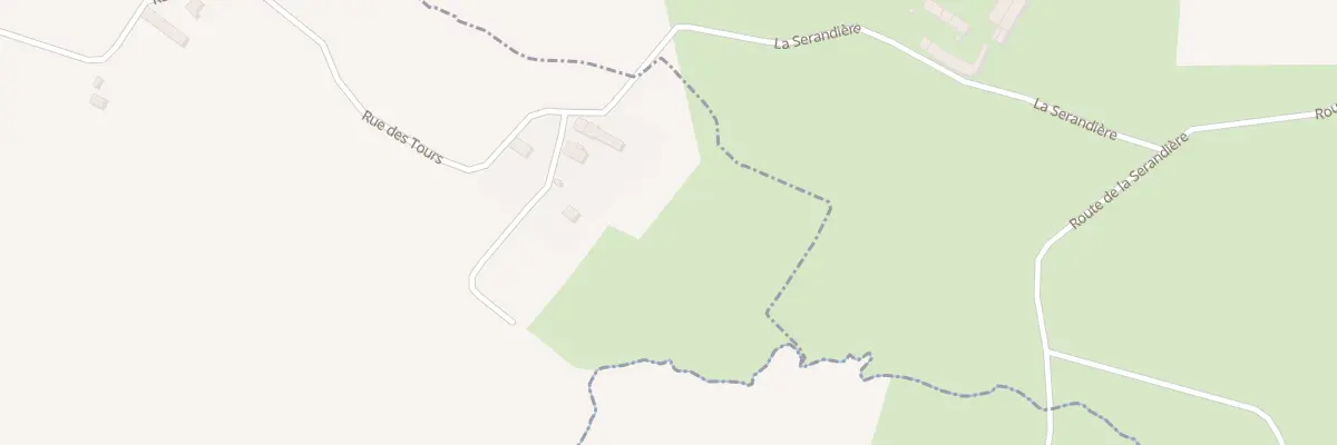 Plan du 20 Rue des Tours à Servon