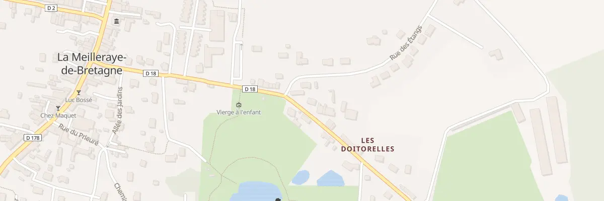 Plan du 11 Les Doitorelles à La Meilleraye-de-Bretagne