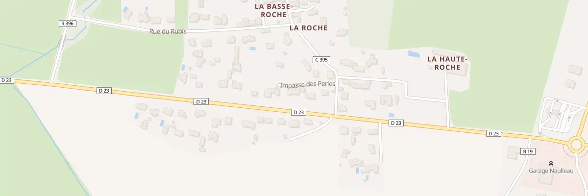 Plan du 270 Rue du Granit Rose à Ligné