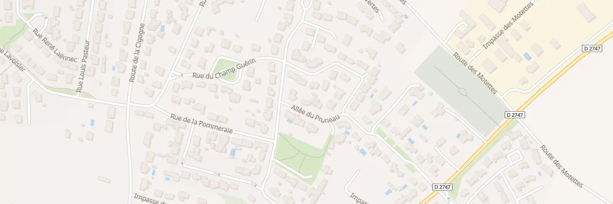 Plan du 18 All du Pruneau à Angles
