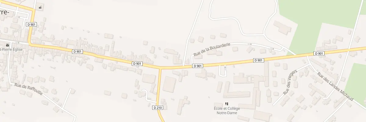 Plan du 121 Rue du Gen de Gaulle à Saint-Pierre-Église