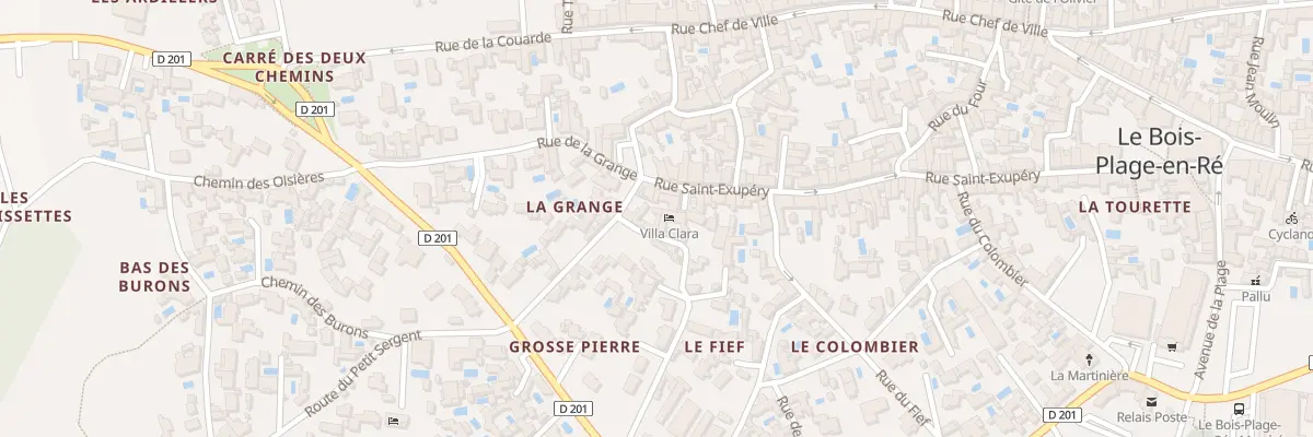 Plan du 5 Rue de la Grosse Pierre au Bois-Plage-en-Ré