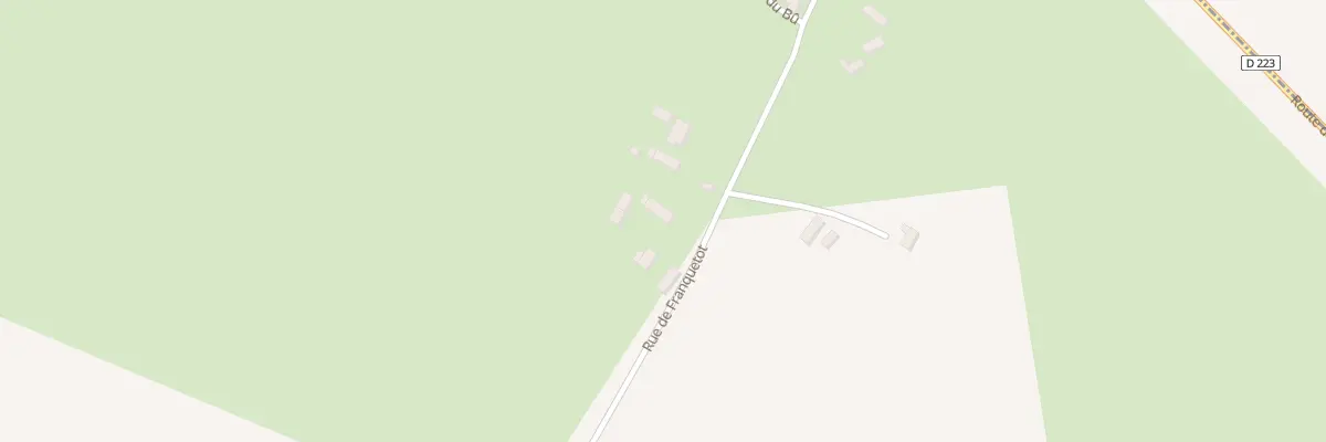 Plan du 36 Rue de Francquetot -Crettevill à Picauville
