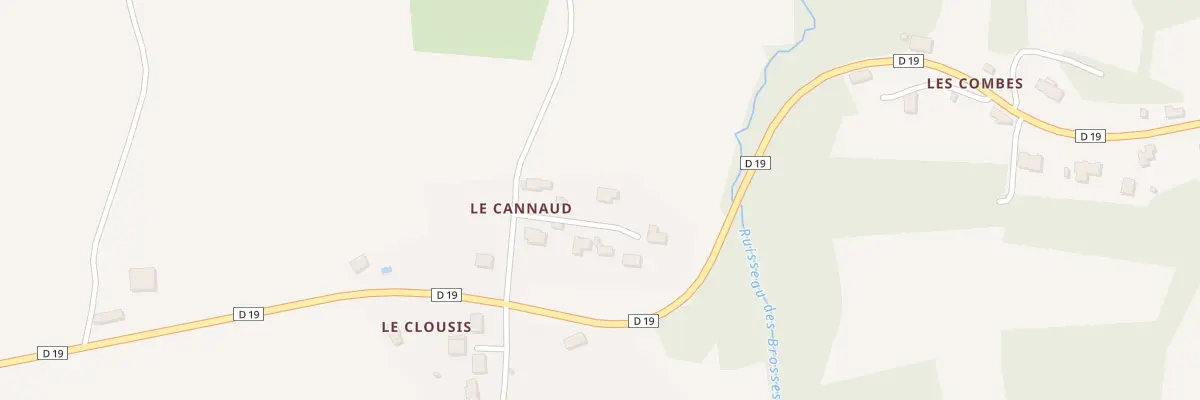 Plan du 5 Le Canaud au Givre