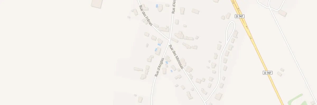 Plan du 12 Rue d’angles à La Jonchère
