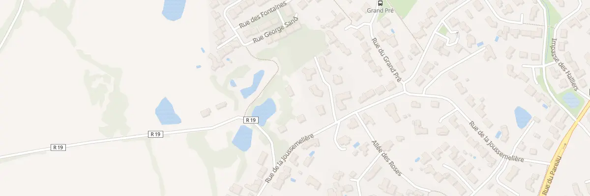 Plan du 30 Rue de la joussemelière à Dompierre-sur-Yon