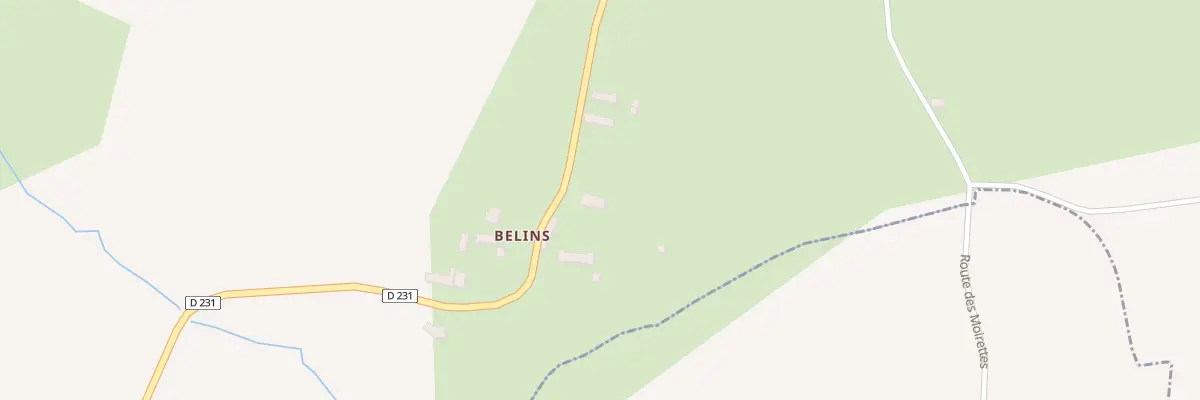 Plan du 1A Belins à Lolif