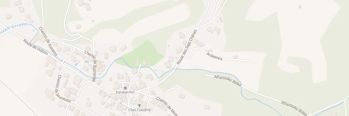 Plan du 9 Rte des sept Chênes à Cambo-les-Bains