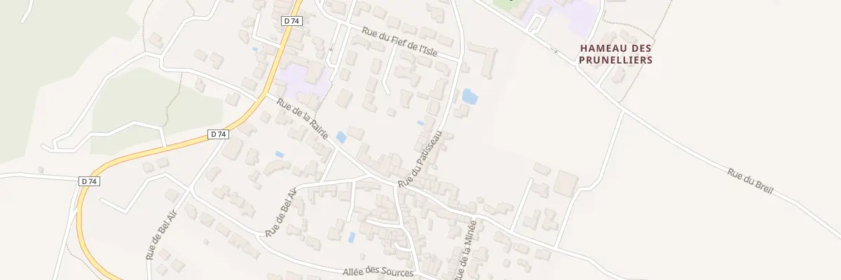 Plan du 12 Rue du Patisseau à La Haie-Fouassière