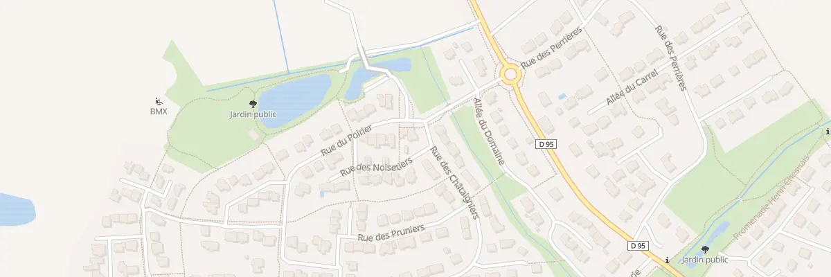 Plan du 2 Rue des Noisetiers à Domagné