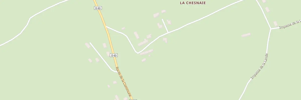 Plan du 6 La Chesnaie à Saint-Germain-de-Tournebut