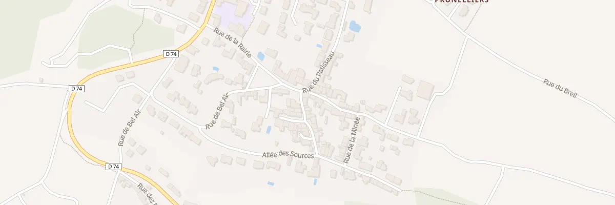 Plan du 3 Rue des Coteaux à La Haie-Fouassière