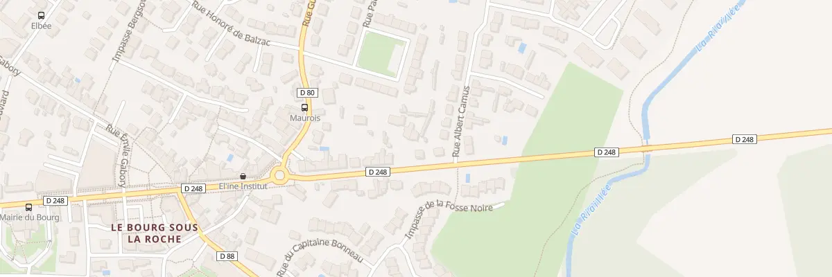 Plan du 201 Rue du général guérin à La Roche-sur-Yon