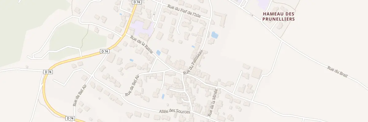 Plan du 16 Rue du Patisseau à La Haie-Fouassière