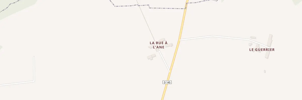 Plan du 23 Rte du Télégraphe à La Meurdraquière
