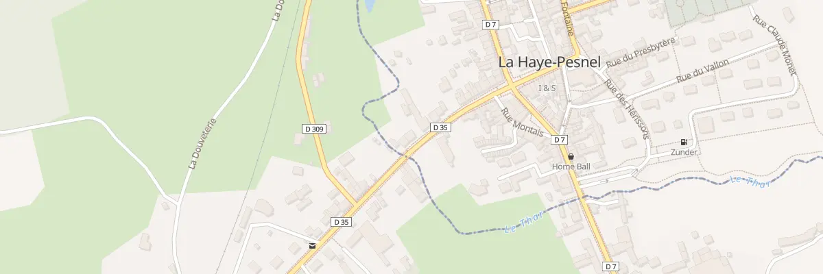 Plan du 26 Rue du Thar à La Haye-Pesnel