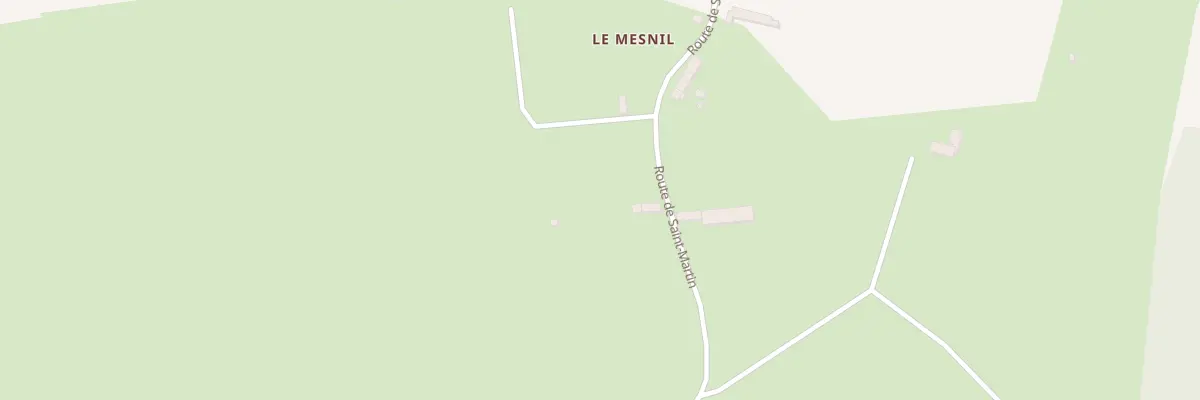 Plan du 11 Rte de St Martin à La Meurdraquière