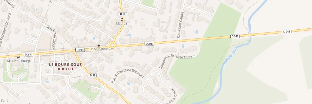 Plan du 198 Rue du général guérin à La Roche-sur-Yon