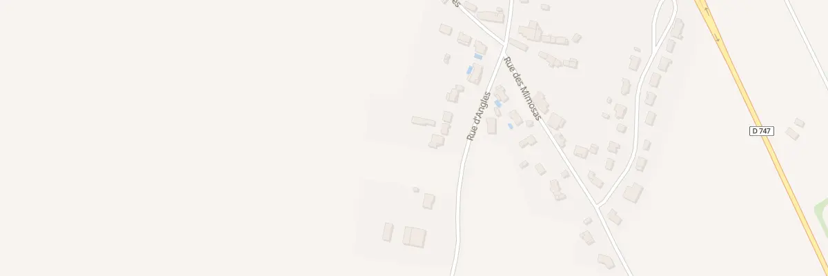 Plan du 20 Rue d’angles à La Jonchère