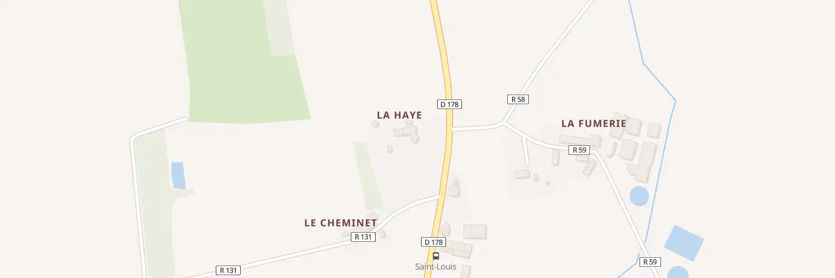 Plan du 2 La Haye à La Meilleraye-de-Bretagne