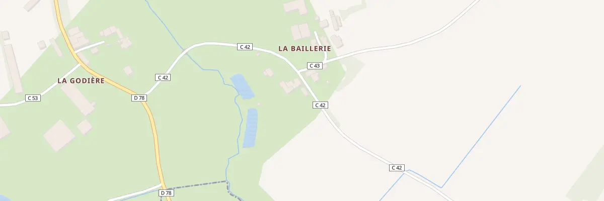 Plan du 10 La Baillerie à Bellevigny