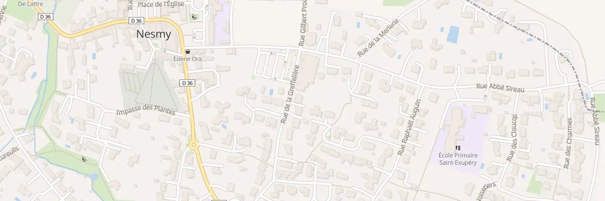 Plan du 5 Rue de la greffelière à Nesmy
