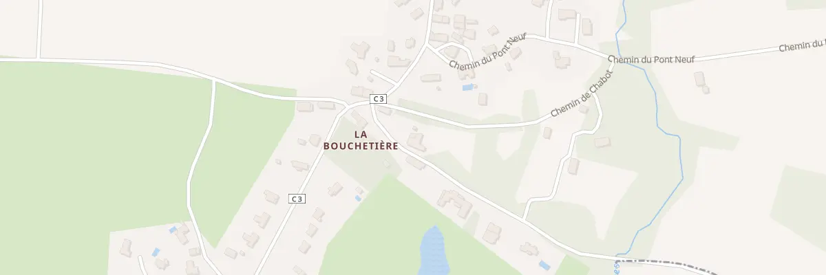 Plan du 3 Che de Chabot au Givre