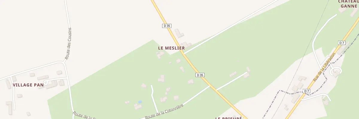 Plan du 5069 Le Meslier à Hocquigny