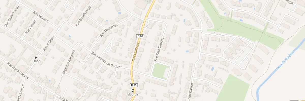Plan du 32 Rue paul claudel à La Roche-sur-Yon