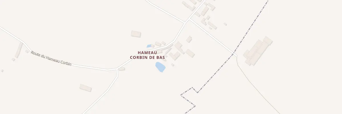 Plan du 14 Rte du Hameau Corbin à Brillevast