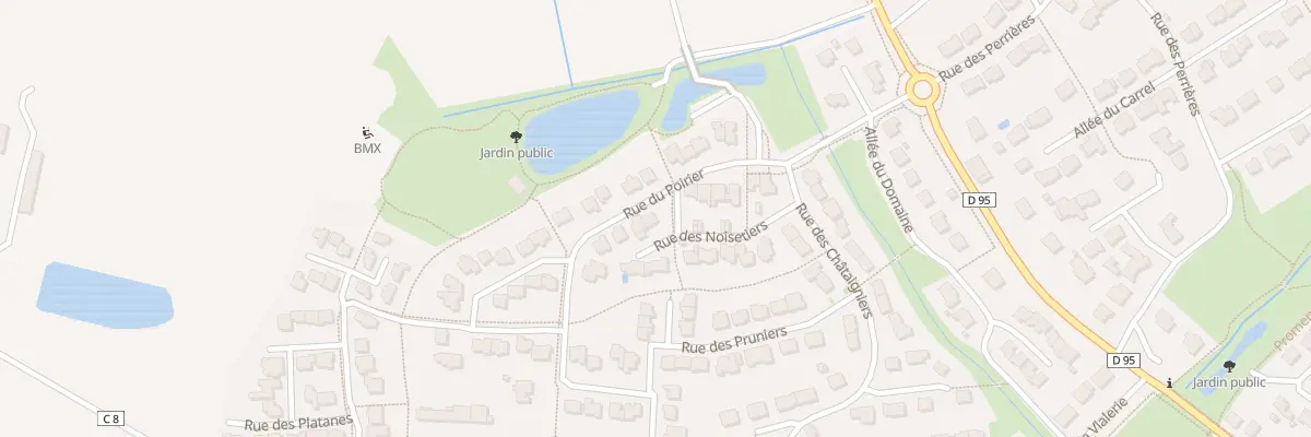 Plan du 1 Rue du Poirier à Domagné