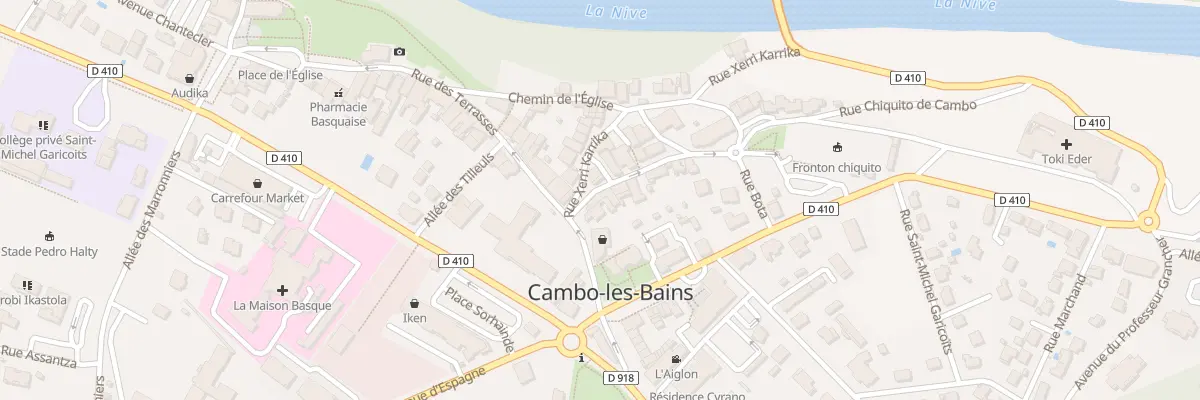 Plan du 2 Rue Chiquito de Cambo à Cambo-les-Bains