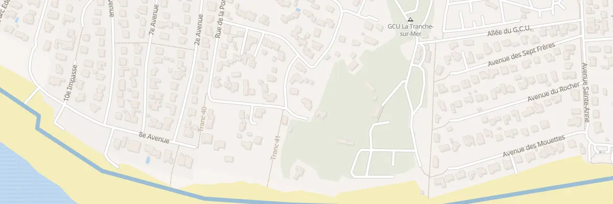 Plan du 21 Rue de la crevasse du rocher à La Tranche-sur-Mer