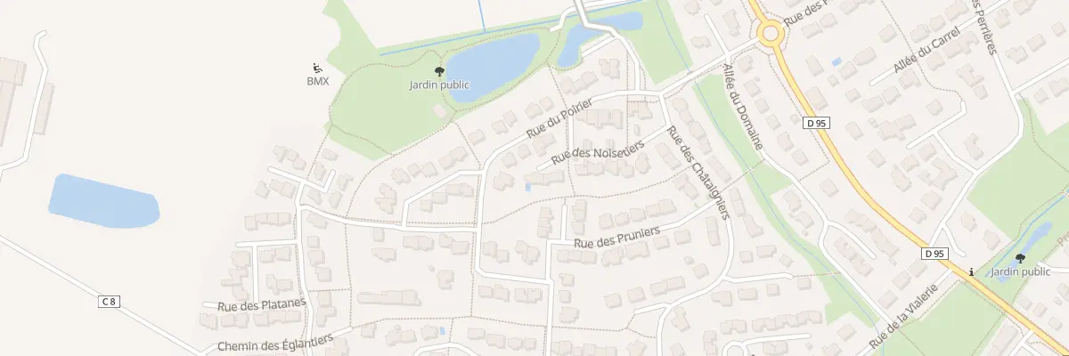 Plan du 13 Rue des Noisetiers à Domagné