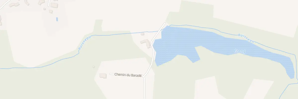 Plan du 2156 Che du Barade à Saint-Martin-de-Seignanx