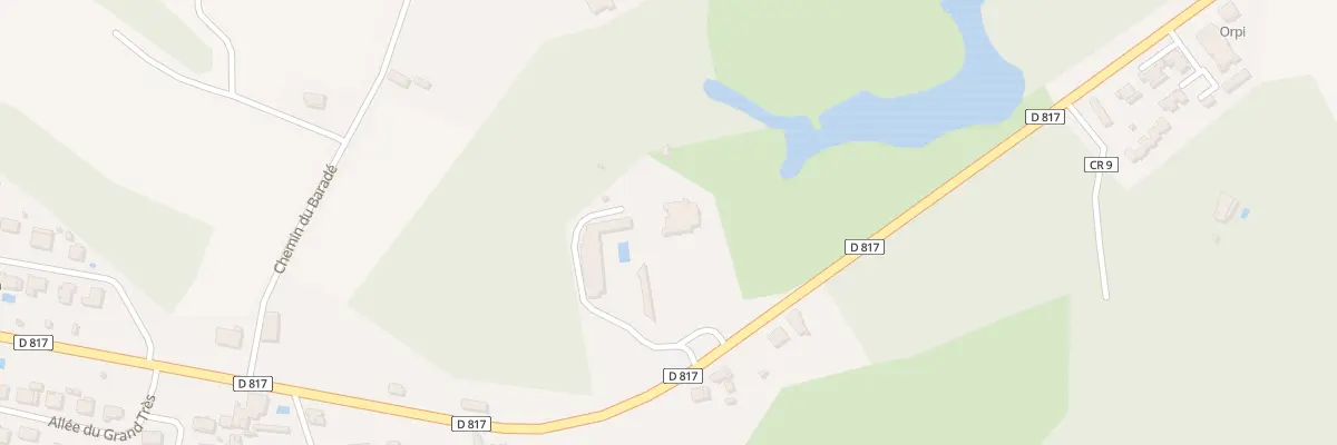 Plan du 1147 Av du Quartier-neuf à Saint-Martin-de-Seignanx