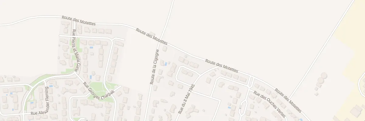 Plan du 10 Rue yvonne pateau à Angles