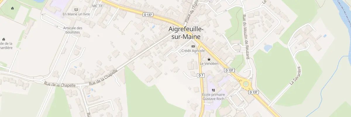 Plan du 8C Av de la Vendée à Aigrefeuille-sur-Maine