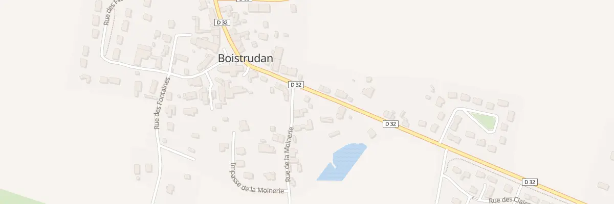 Plan du 14 Rue François Marie le Roux à Boistrudan