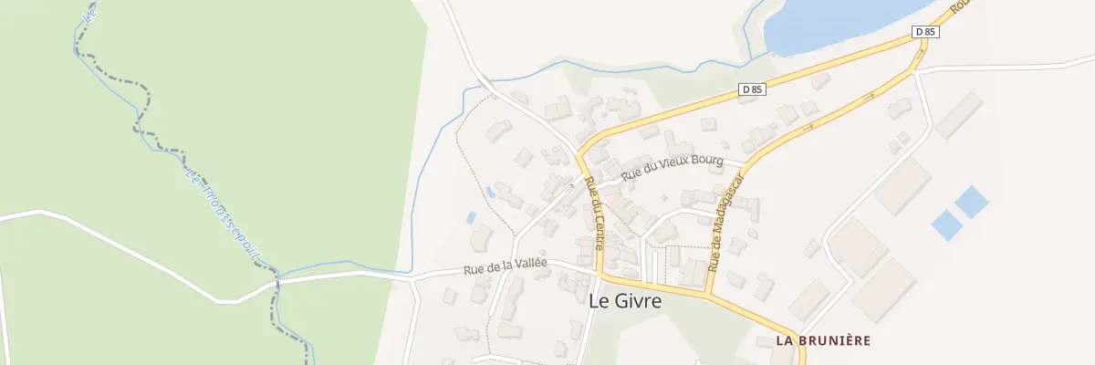 Plan du 11 Rue de la vallée au Givre