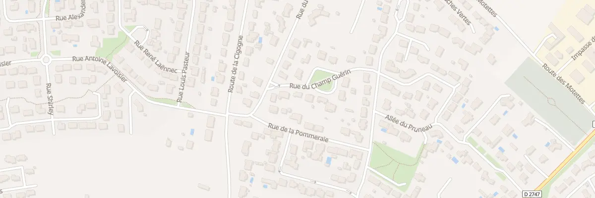 Plan du 4 Rue du champ guérin à Angles
