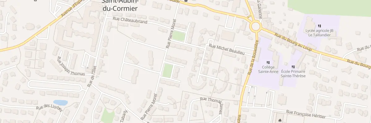 Plan du 4 Pl Pierre de Dreux à Saint-Aubin-du-Cormier