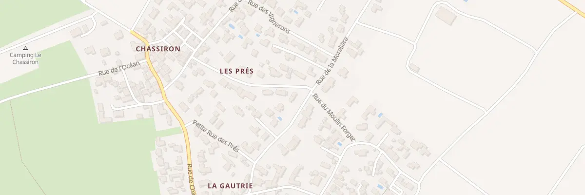 Plan du 14 Rue des Prés à Saint-Denis-d’Oléron