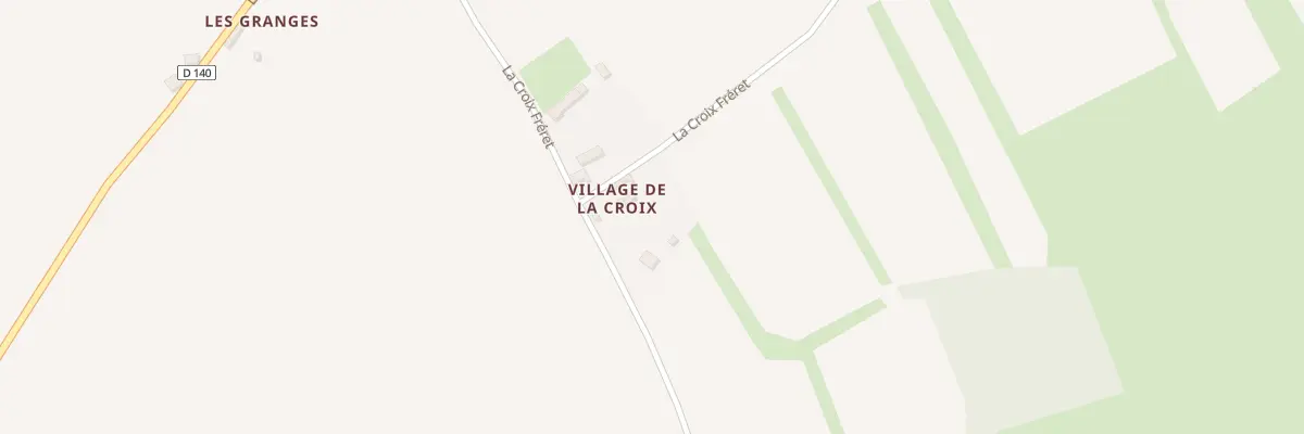 Plan du 5009 Village de la Croix Freret à Gonfreville